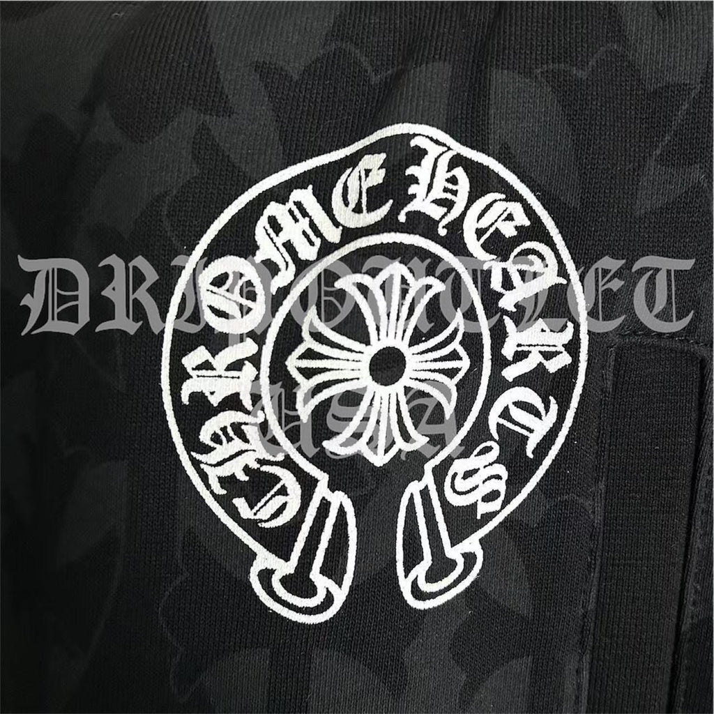 Chrome Hearts Cross Pattern Shorts
