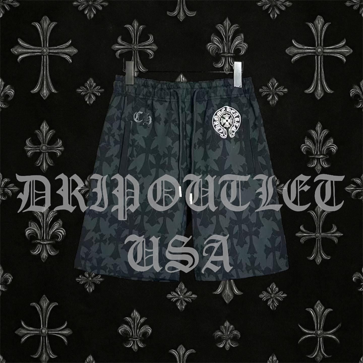 Chrome Hearts Cross Pattern Shorts