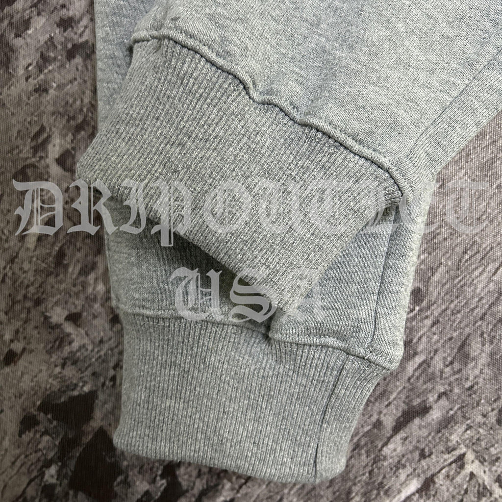 Chrome Hearts 'Pink Cross Logo' Joggers/Sweatpants - Grey