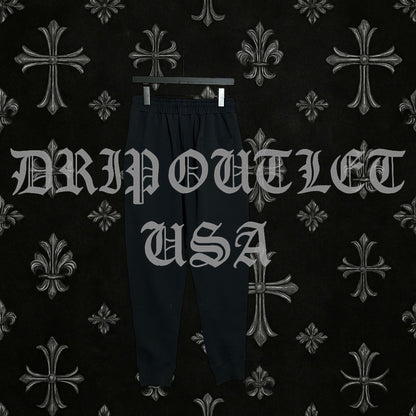 Chrome Hearts 'Gothic Font Logo' Joggers/Sweatpants - Black