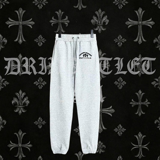 Chrome Hearts 'Triple Cross' Joggers/Sweatpants - Grey