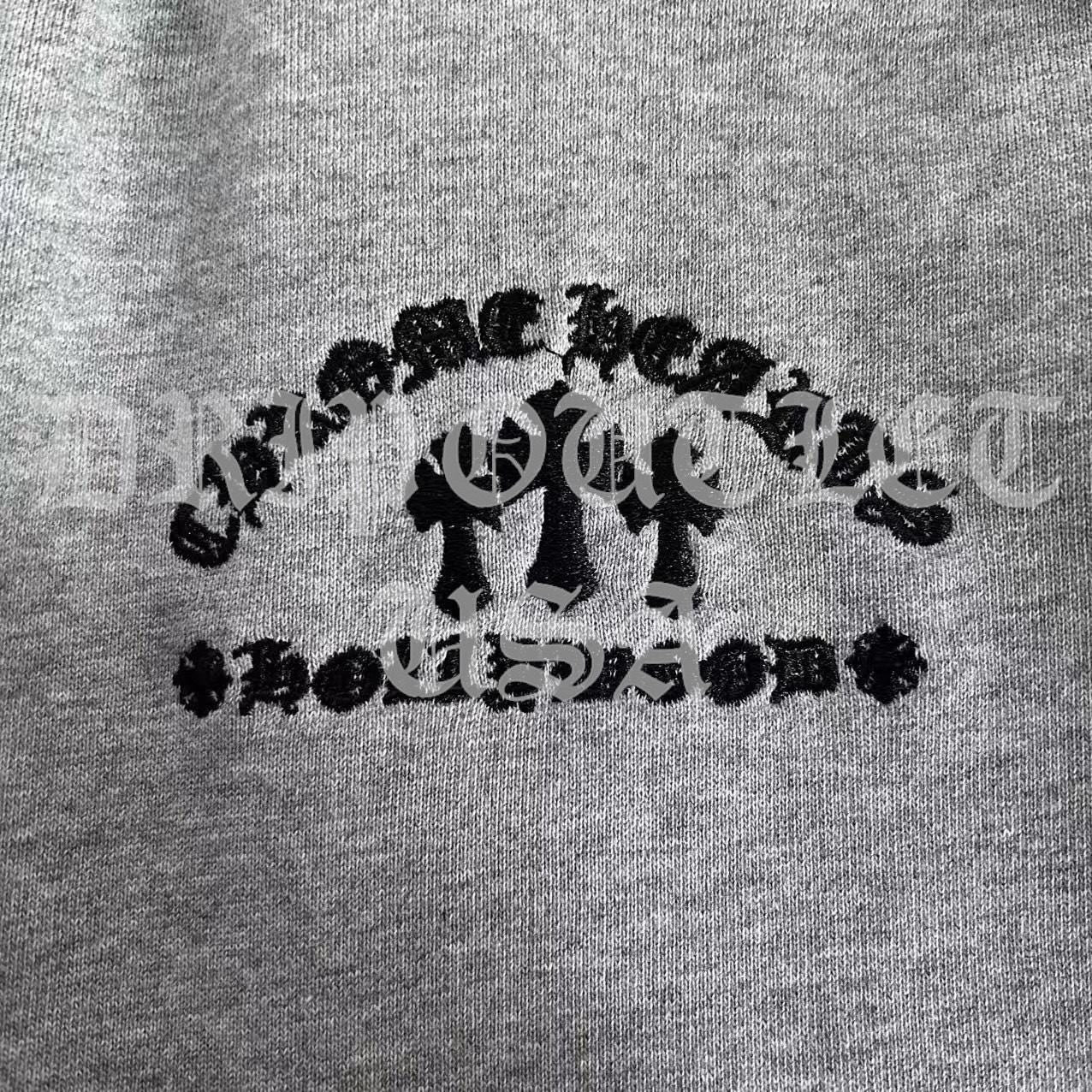 Chrome Hearts 'Triple Cross' Joggers/Sweatpants - Grey