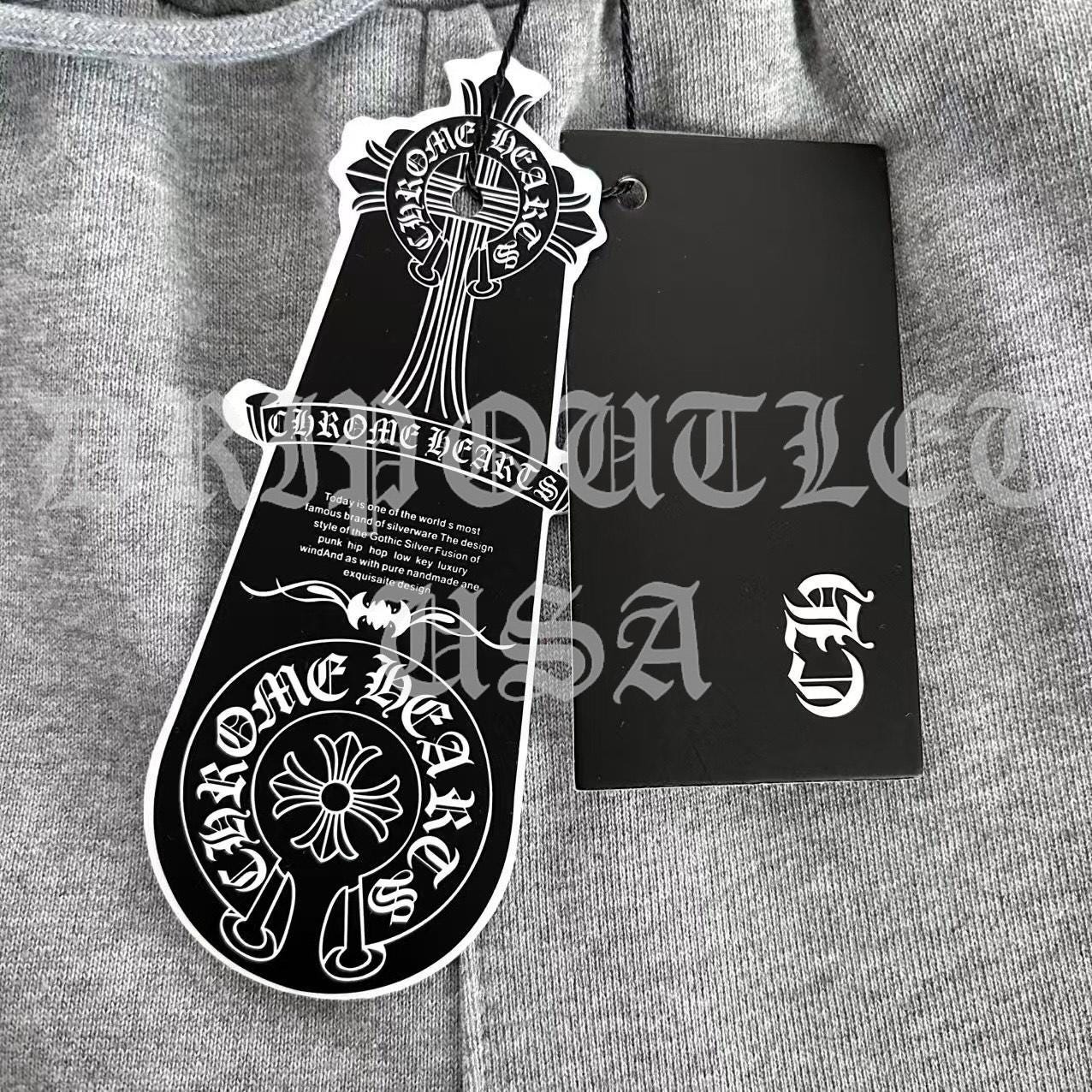 Chrome Hearts 'Triple Cross' Joggers/Sweatpants - Grey