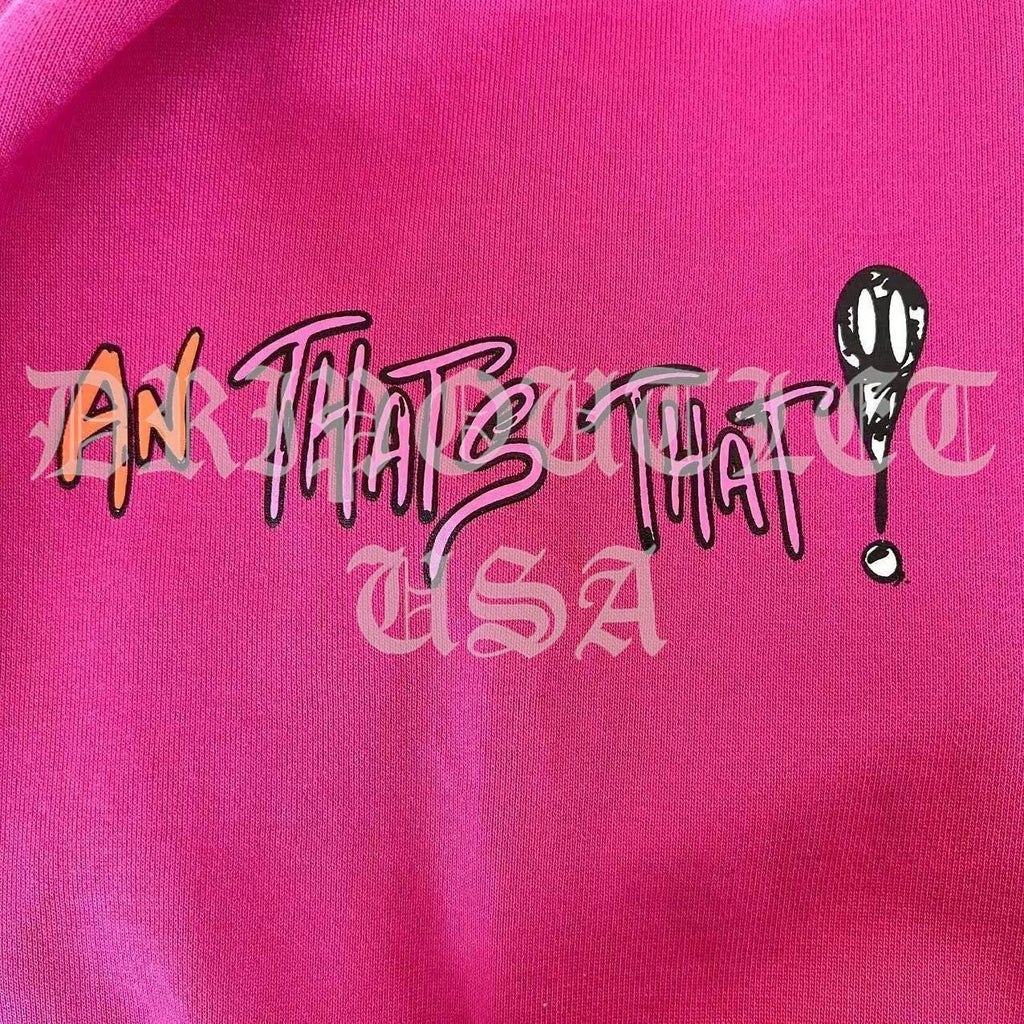 Chrome Hearts X Matty Boy "I want more not less” Joggers/Sweatpants - Pink