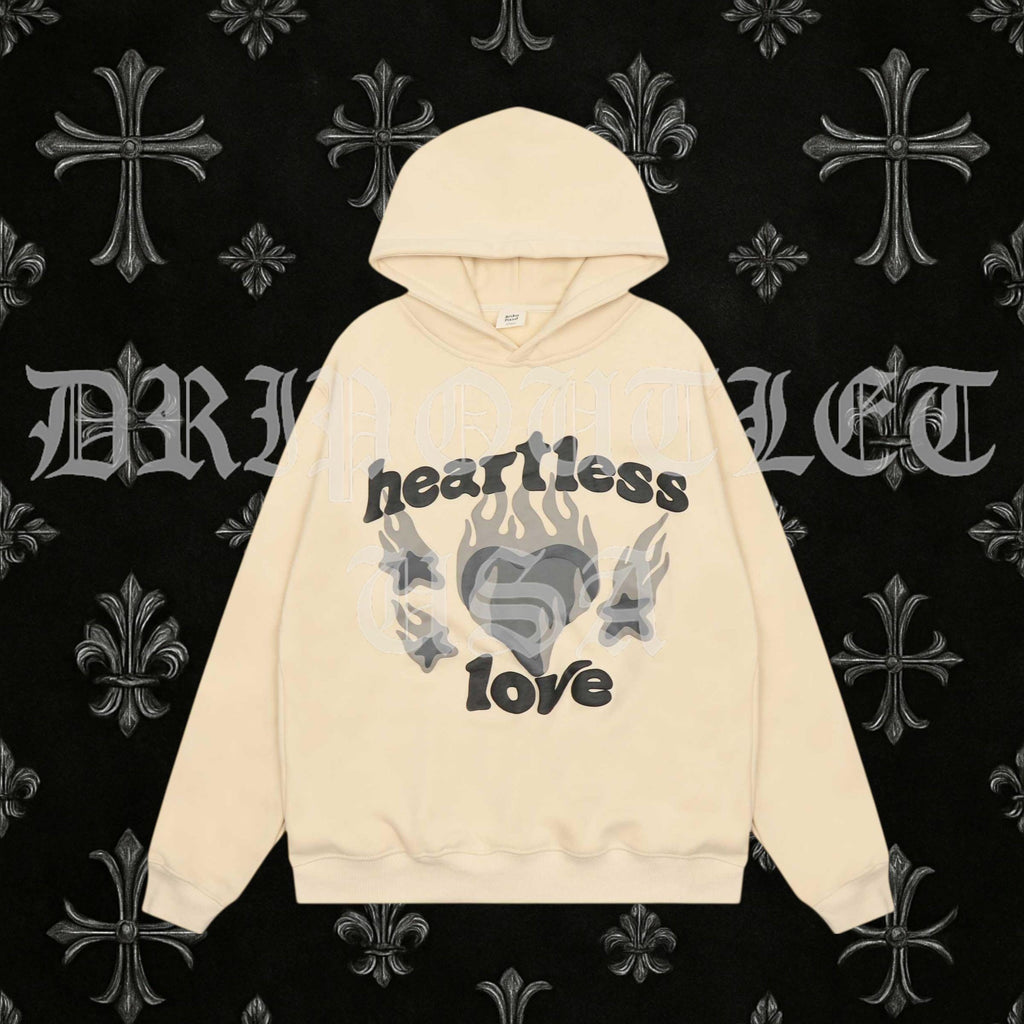 Broken Planet "Heartless Love" Hoodie - Cream