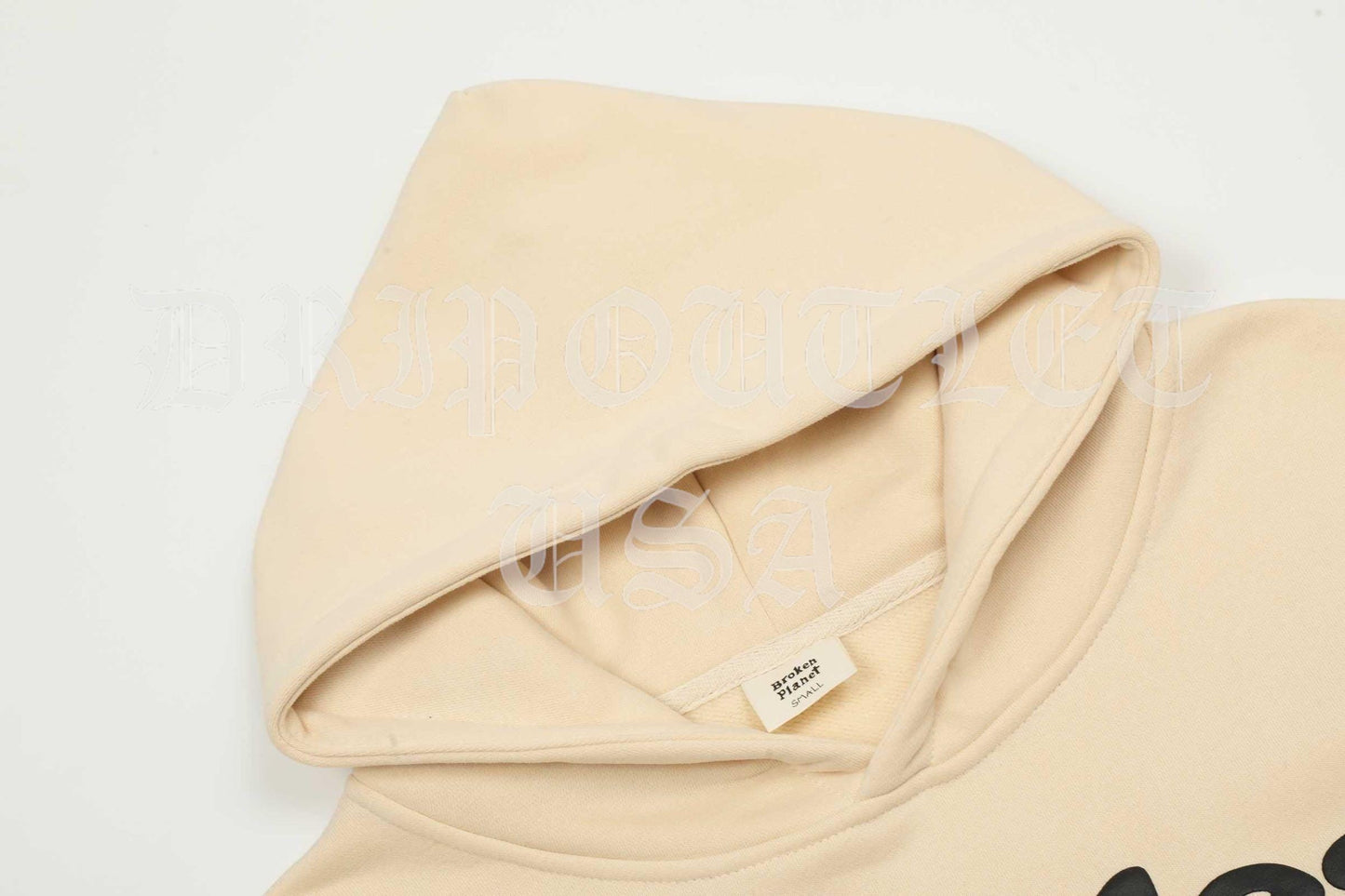 Broken Planet "Heartless Love" Hoodie - Cream