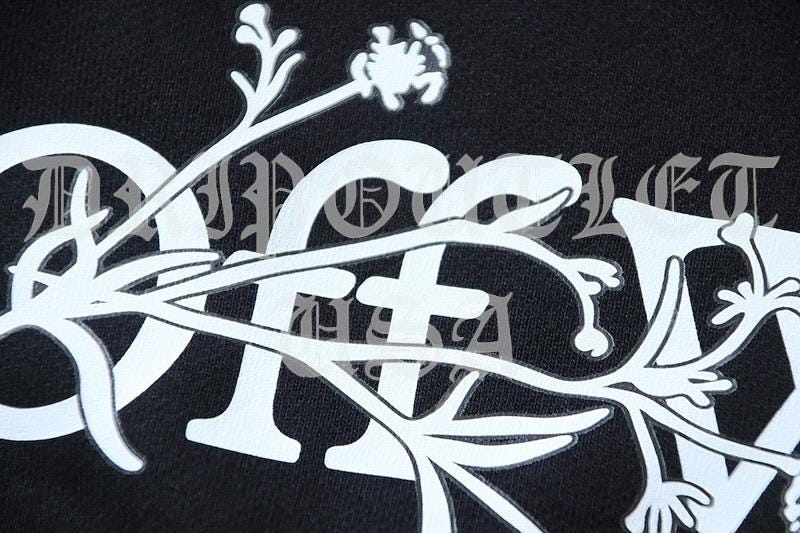 Off White Bookish Flower Skate Sweater - Black