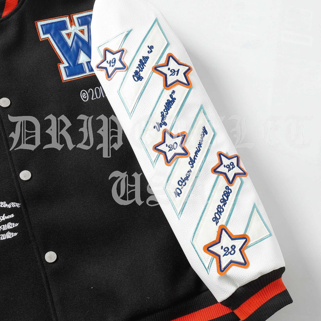 Off White Wizard Varsity Jacket