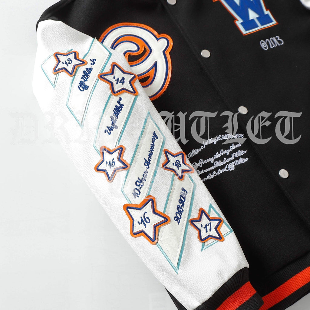 Off White Wizard Varsity Jacket