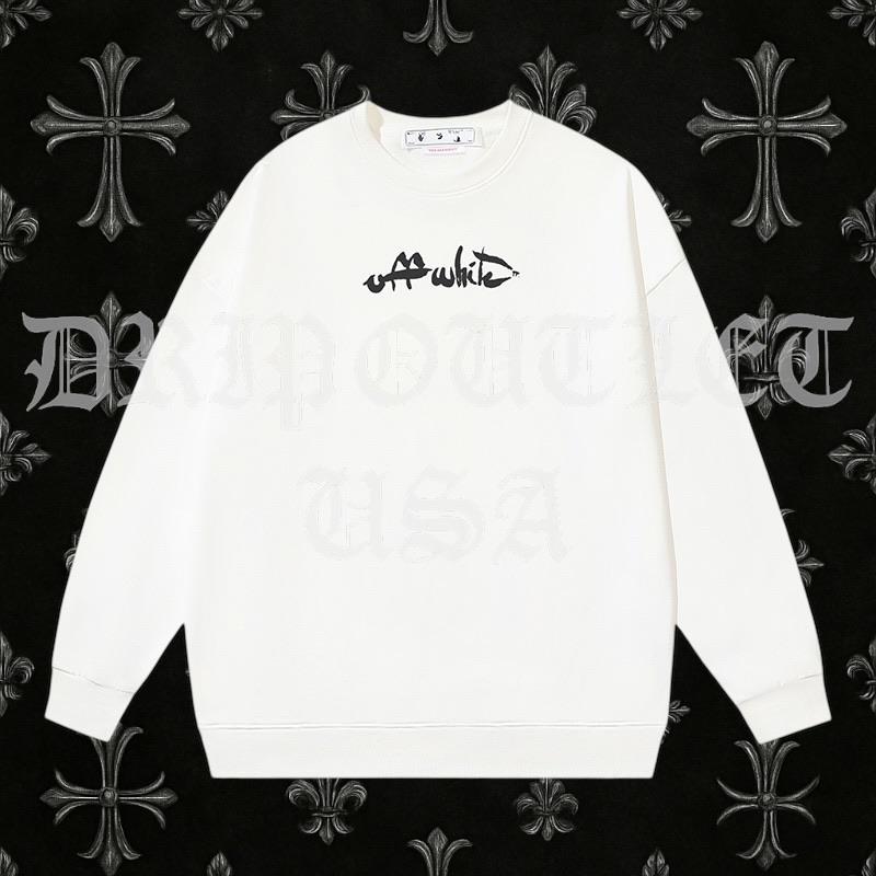 Off-White Paint Script Skate Crewneck