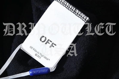 OFF-WHITE Hand Logo Print Sweat Shorts