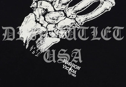 Gallery Dept. Skeleton Hand Finger Tee Shirt