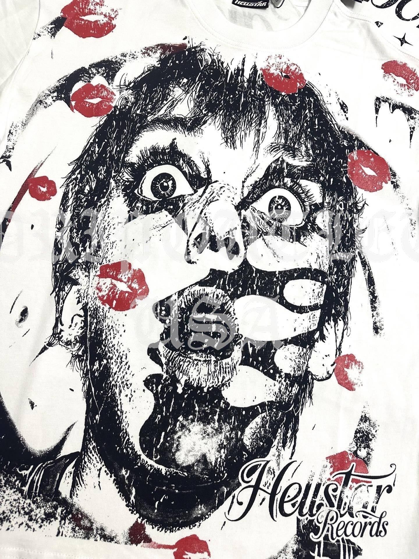 HELLSTAR “Can I Borrow A Kiss?” White T-Shirt