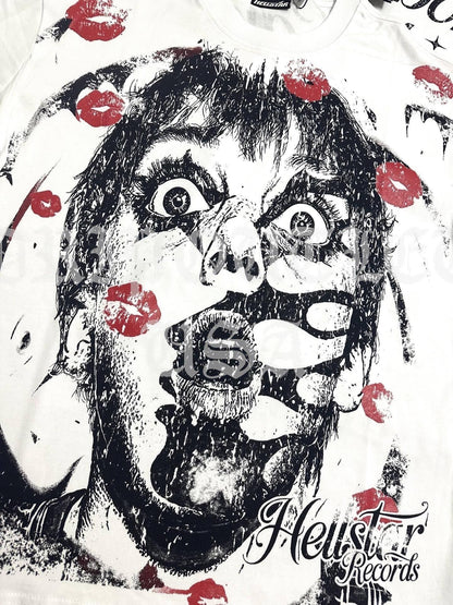 HELLSTAR “Can I Borrow A Kiss?” White T-Shirt