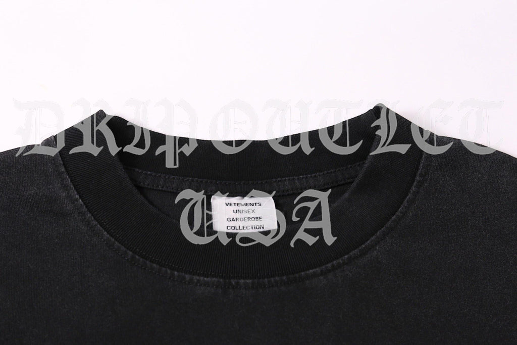 VETEMENTS "Dominatrix Hotline" Hoodie - Black / Pink