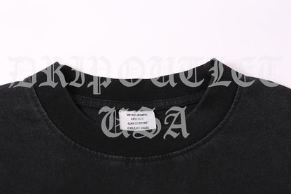 VETEMENTS "Dominatrix Hotline" Hoodie - Black / Pink