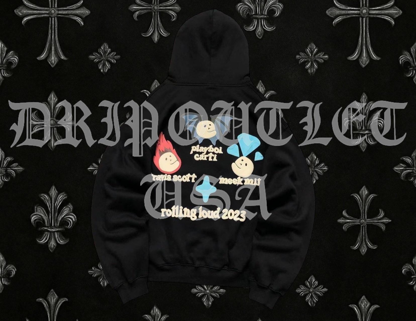 Broken Planet "Playboi Carti, Travis Scott, Meek Mill" Hoodie - Black