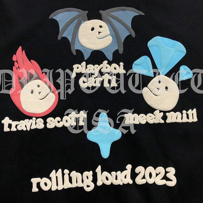 Broken Planet "Playboi Carti, Travis Scott, Meek Mill" Hoodie - Black