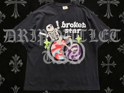 Broken Planet "Broken Star" Tee-Shirt - Grey / Gray