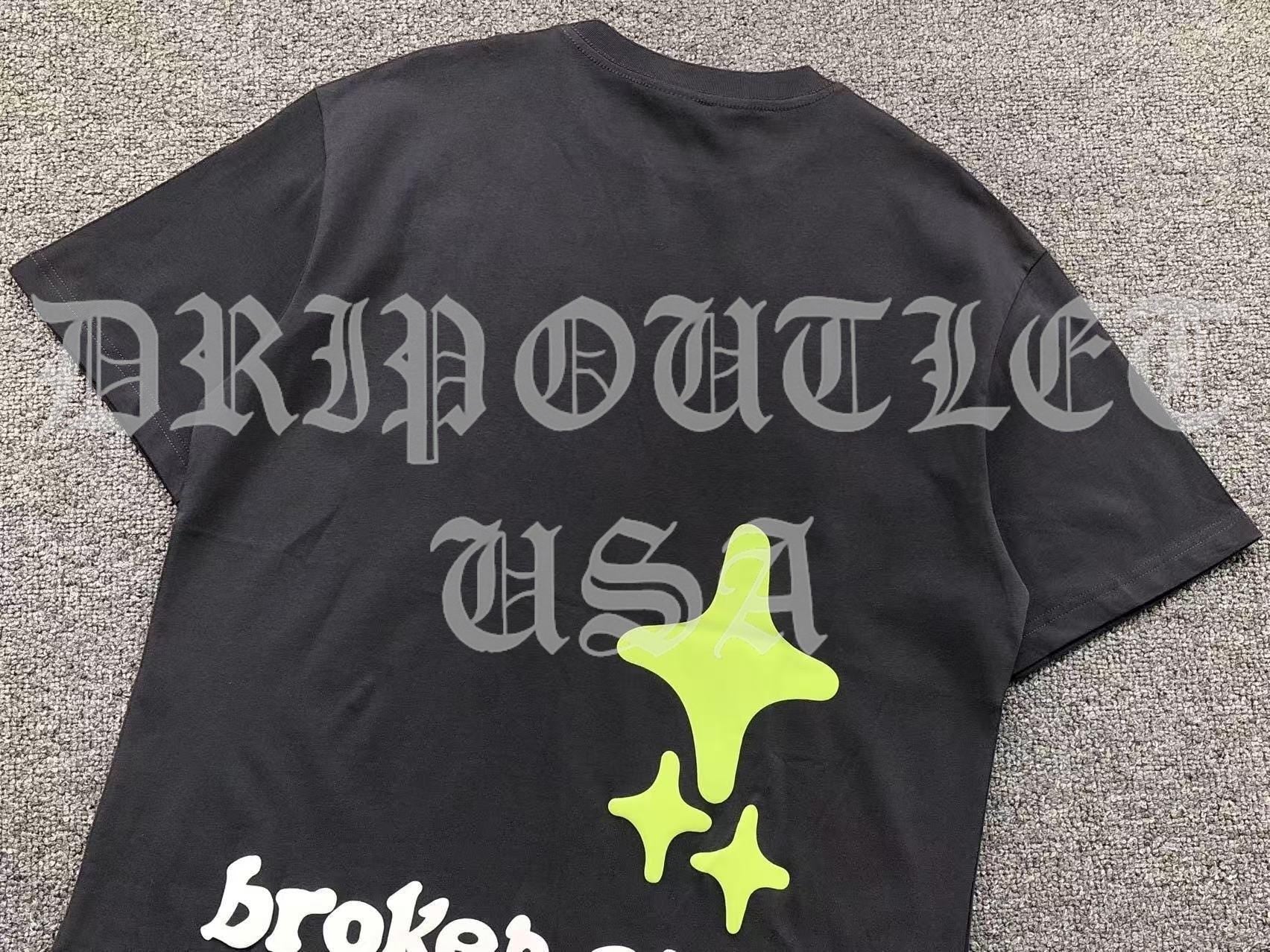 Broken Planet "Broken Star" Tee-Shirt - Grey / Gray