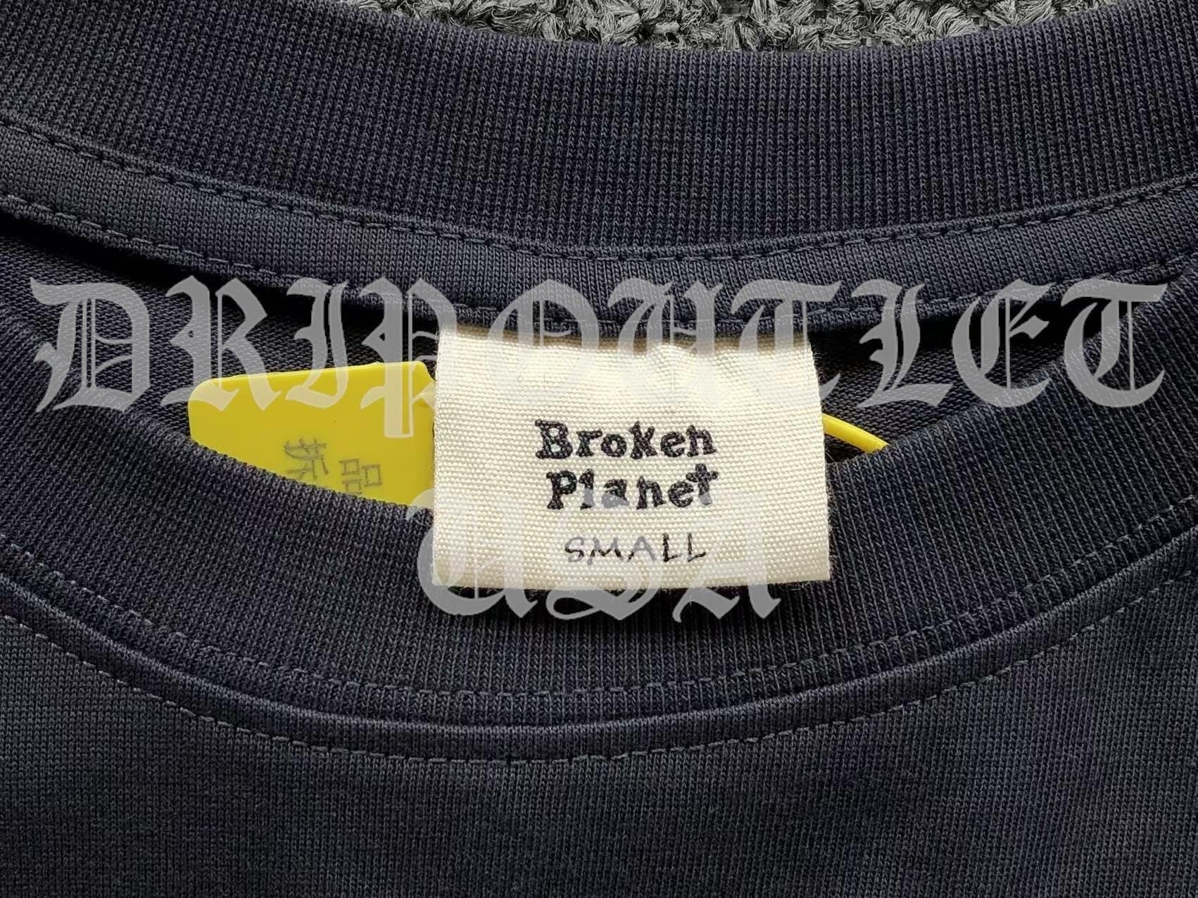 Broken Planet "Broken Star" Tee-Shirt - Grey / Gray