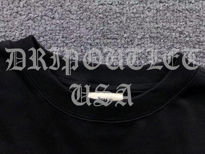 Broken Planet "Hell Gate Give You Happiness" Pink Bat Tee-Shirt - Black / Pink