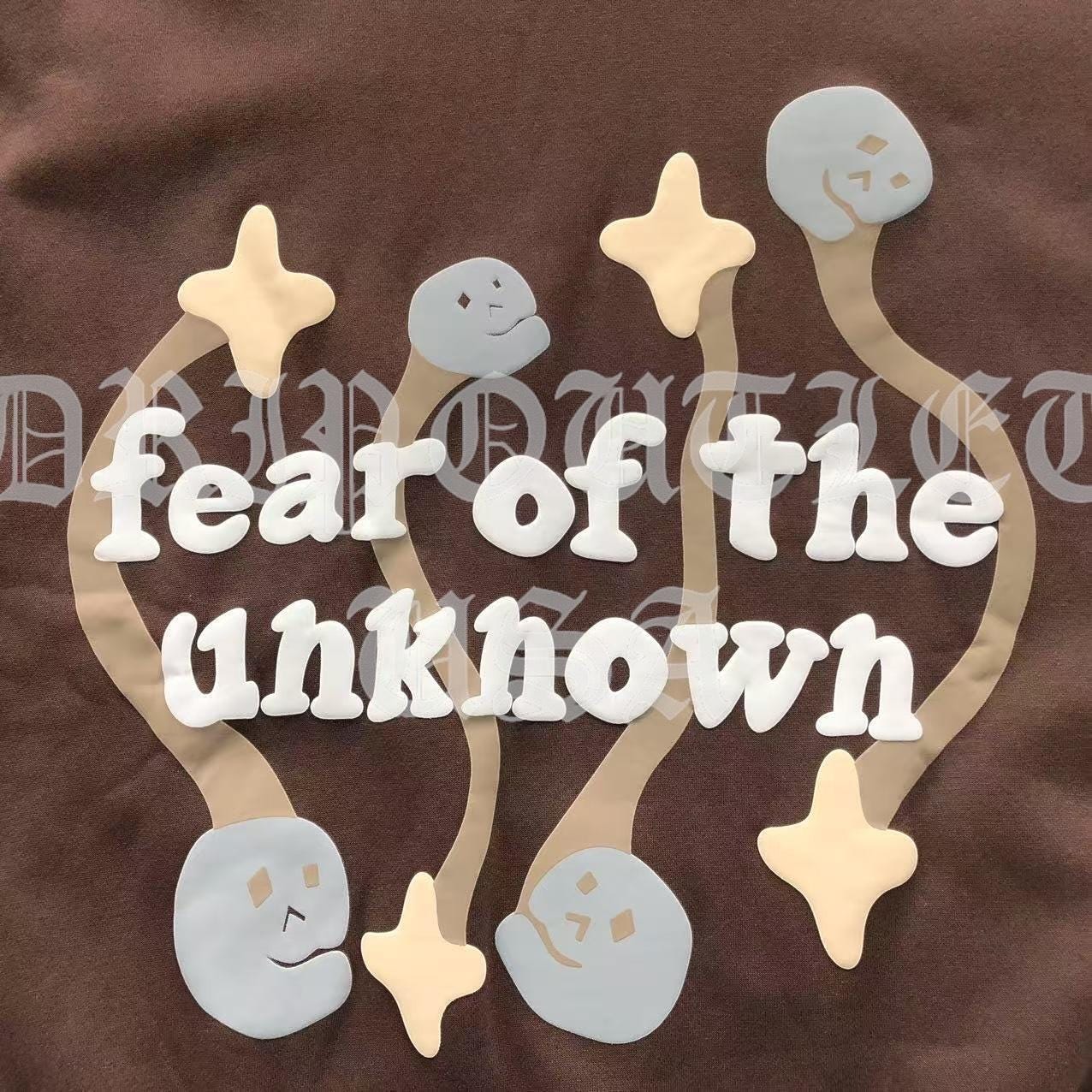Broken Planet "Fear of the Unknown" Hoodie - Brown