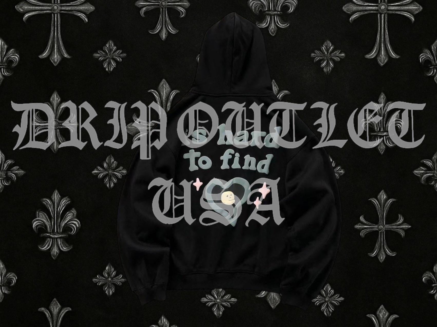 Broken Planet "True Love is Hard To Find" Hoodie - Black