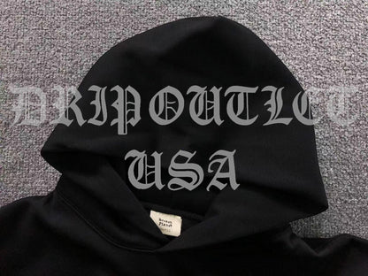 Broken Planet "True Love is Hard To Find" Hoodie - Black