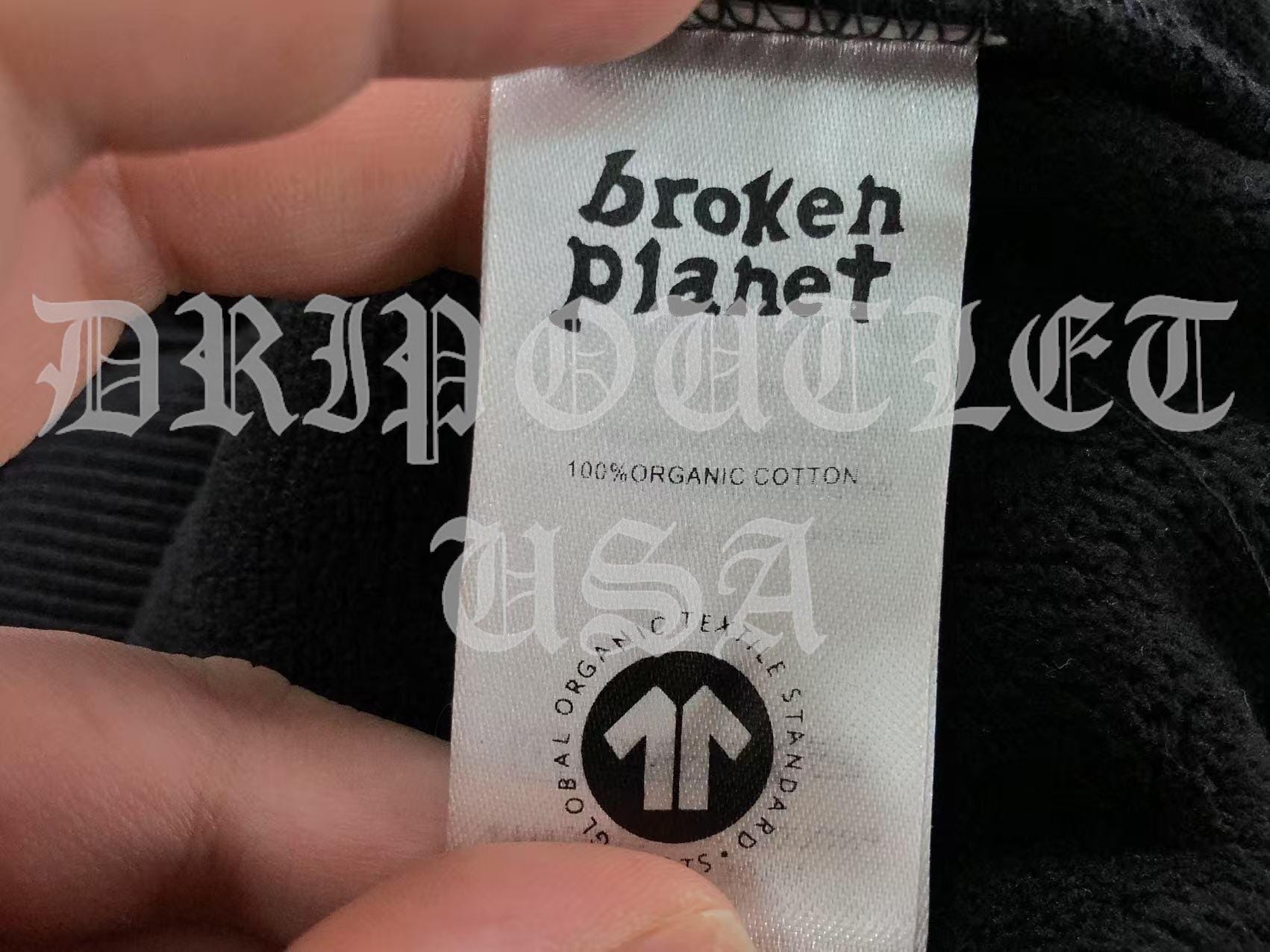 Broken Planet "True Love is Hard To Find" Hoodie - Black