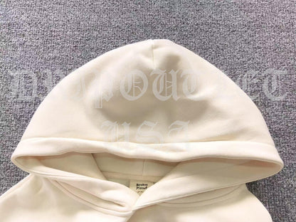 Broken Planet "Heartless Love" Hoodie - Cream