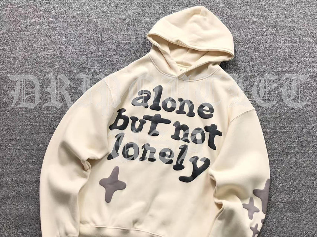 Broken Planet "Alone But Not Lonely" Hoodie - Cream