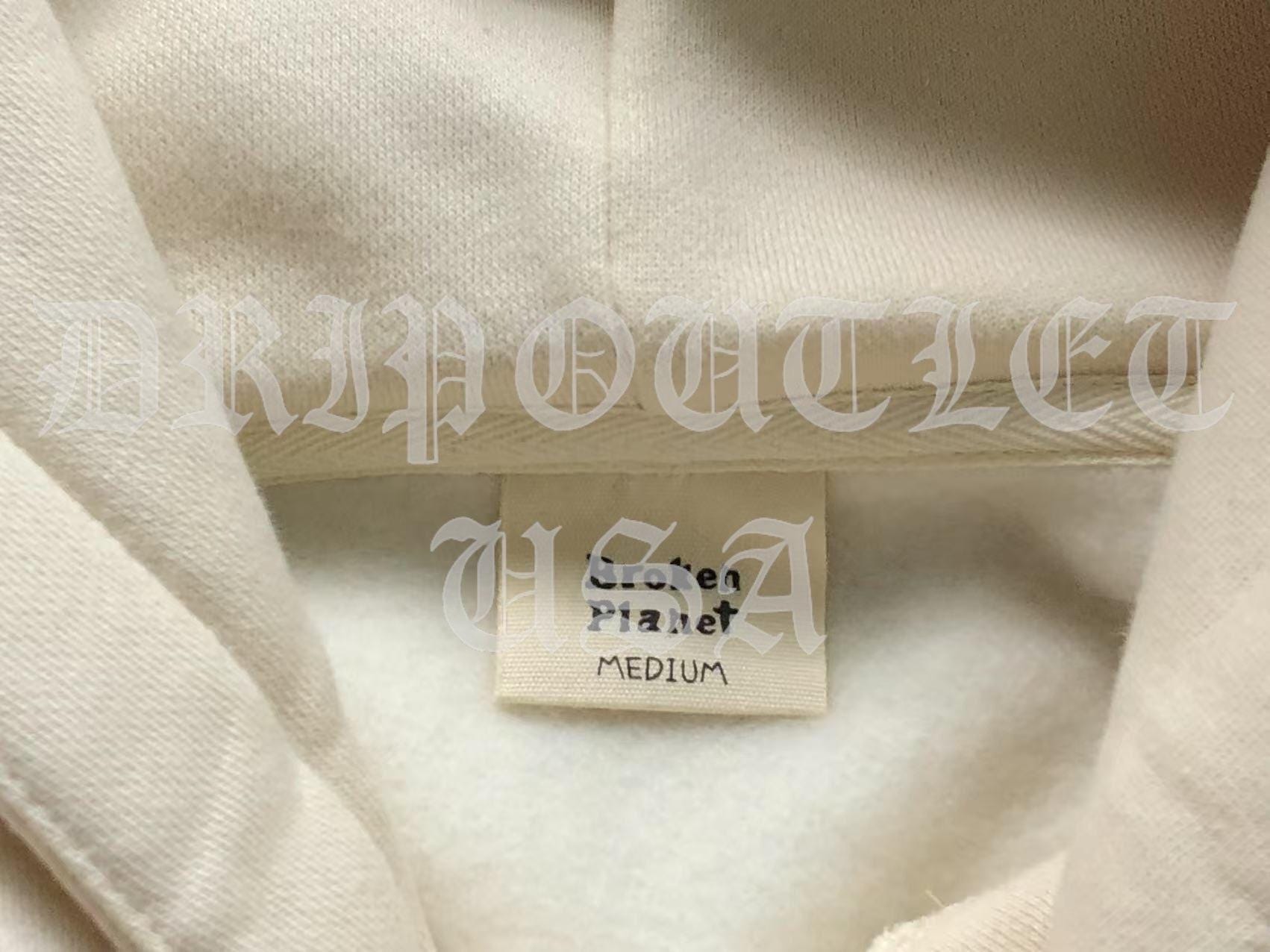 Broken Planet "Alone But Not Lonely" Hoodie - Cream