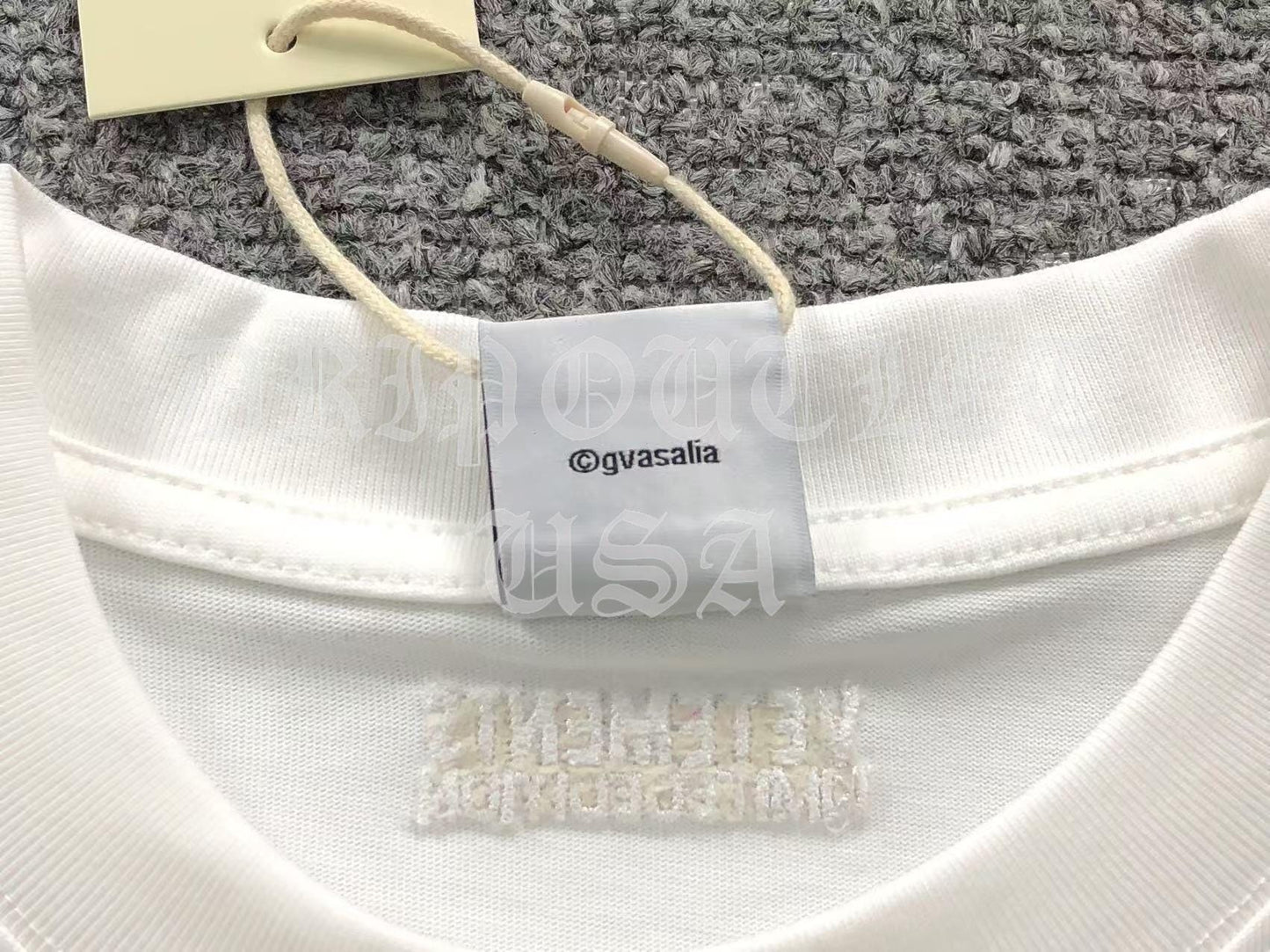 VENETEMENTS "Art Wasn't Suppose To Look Nice" Tee-Shirt - White