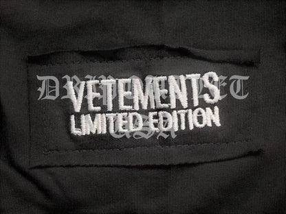 VENETEMENTS Occult Pentagram Satan Devil Tee-Shirt - Black