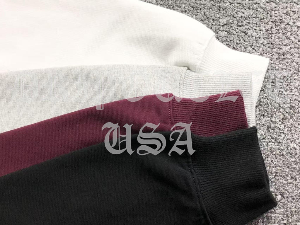 Chrome Hearts Triple Cross Long Sleeve T Shirt - Black / Red / White / Gray