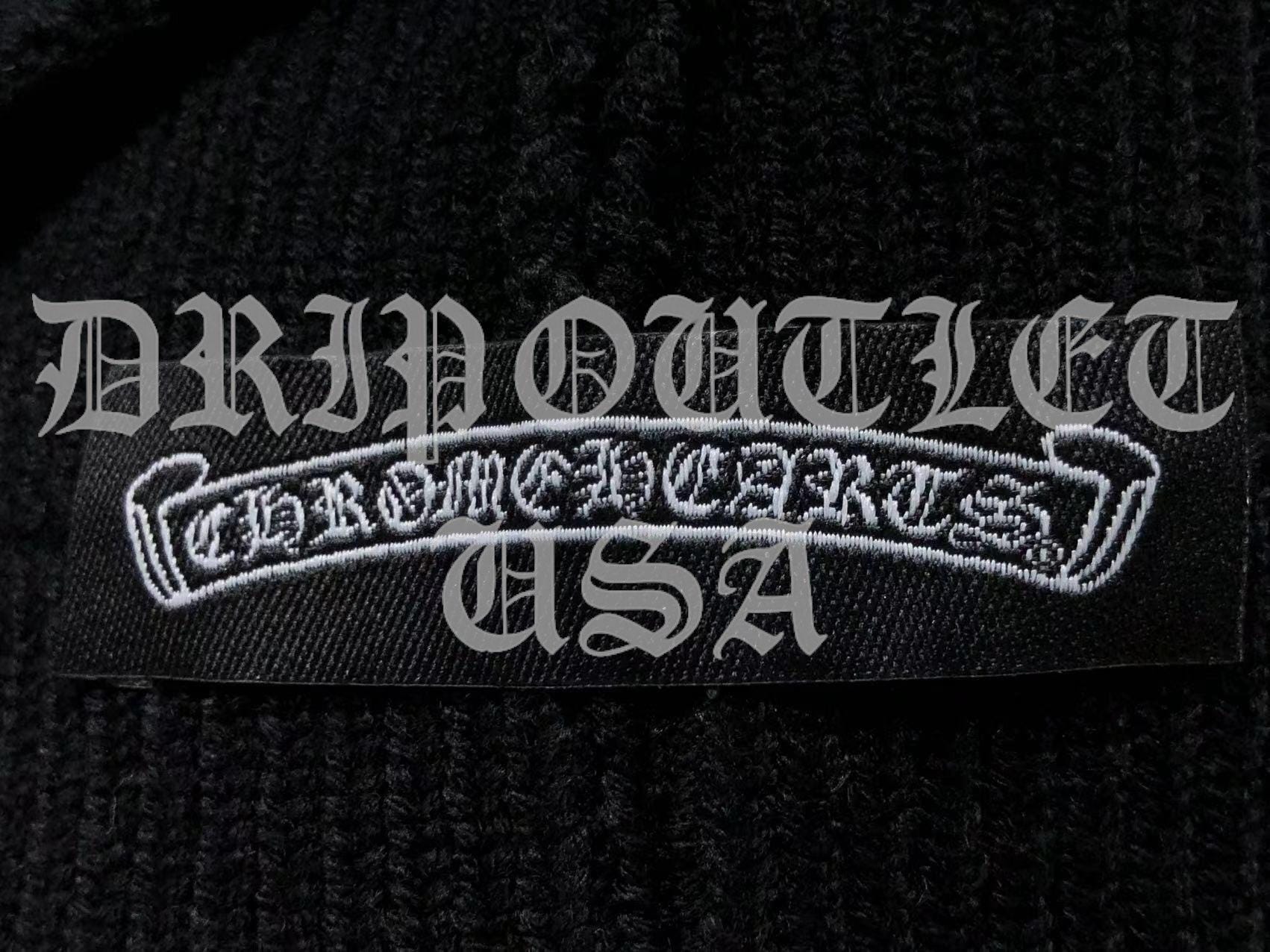 Chrome Hearts Logo Beanie Cap - Black / Gray / Cream / Brown / Navy