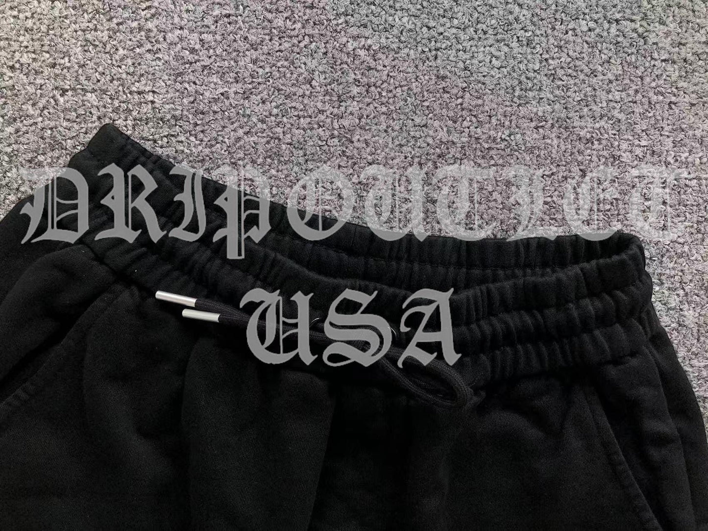 Chrome Hearts CH Logo Shorts - Black/Pink /  White/Pink