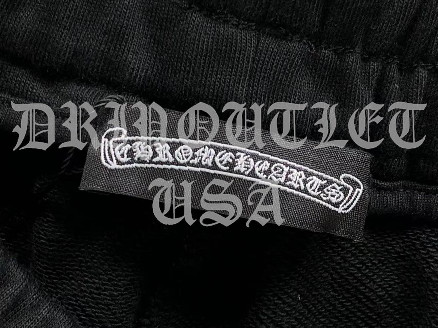 Chrome Hearts CH Logo Shorts - Black/Pink /  White/Pink