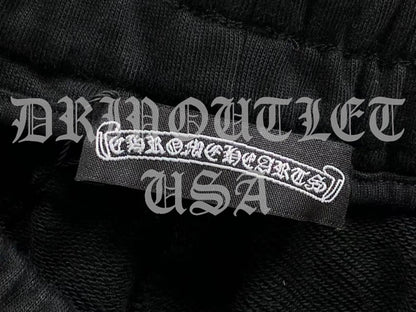 Chrome Hearts CH Logo Shorts - Black/Pink /  White/Pink