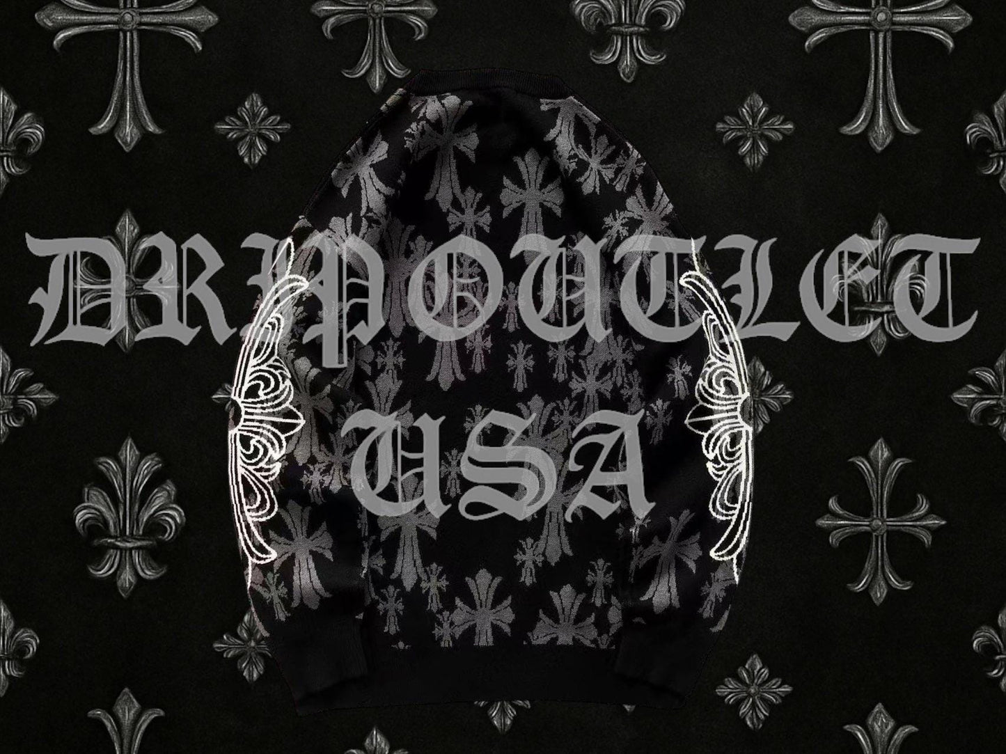 Chrome Hearts Cross Monogram Sweater Shirt