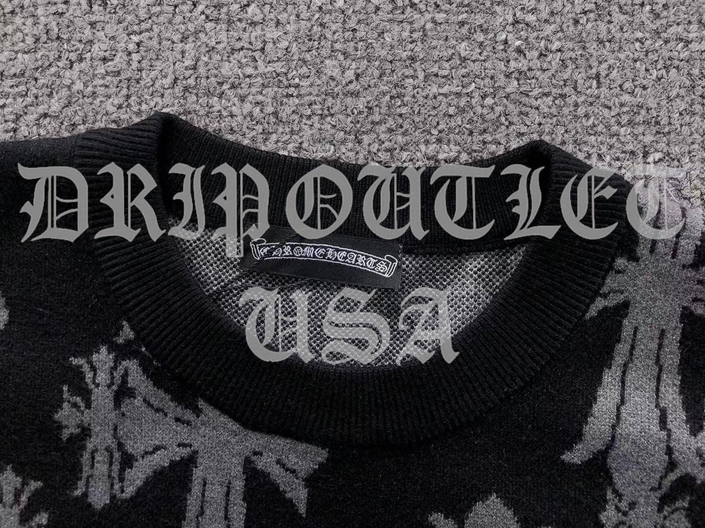 Chrome Hearts Cross Monogram Sweater Shirt