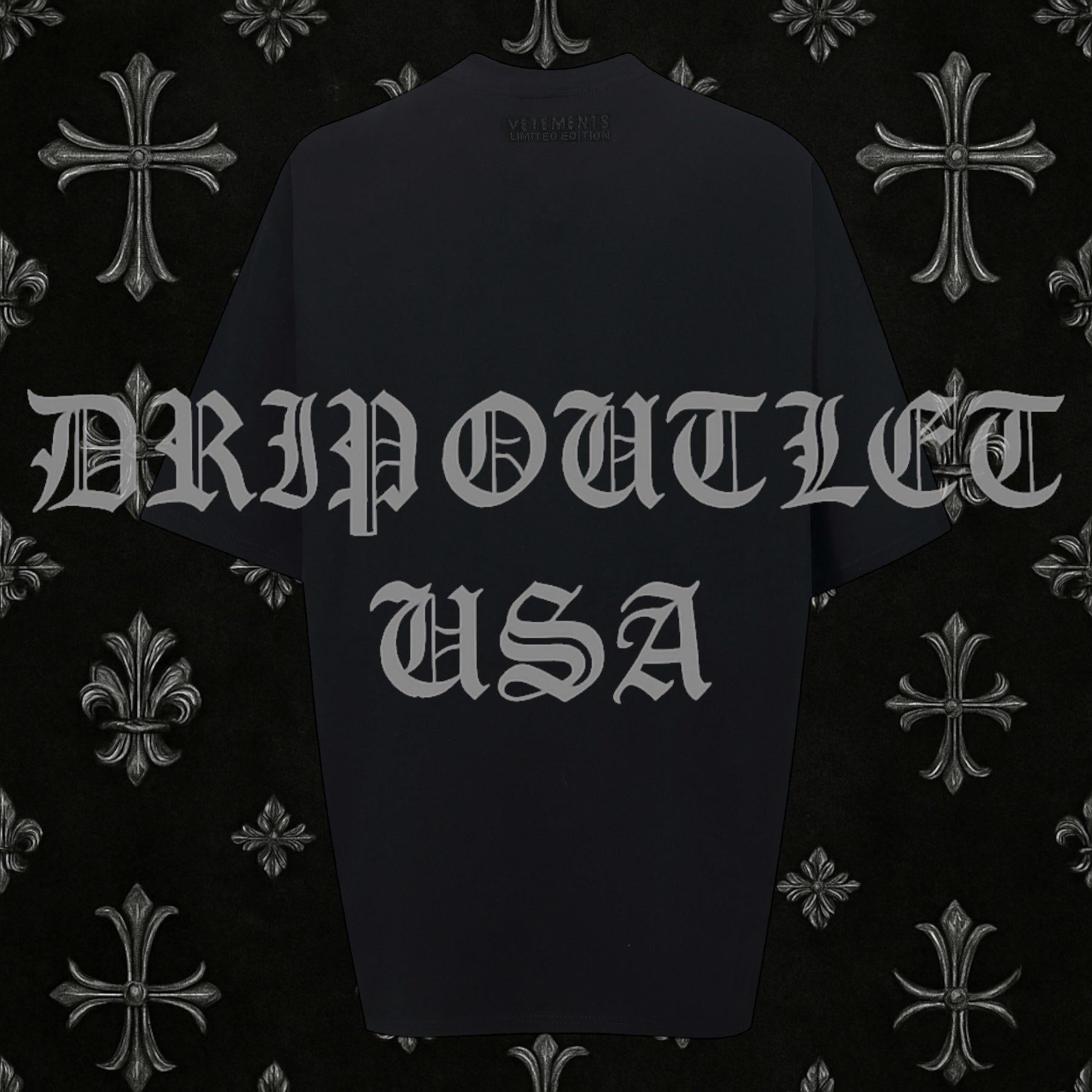 VETEMENTS Vintage Cradle Of Filth Tee-Shirt - Black