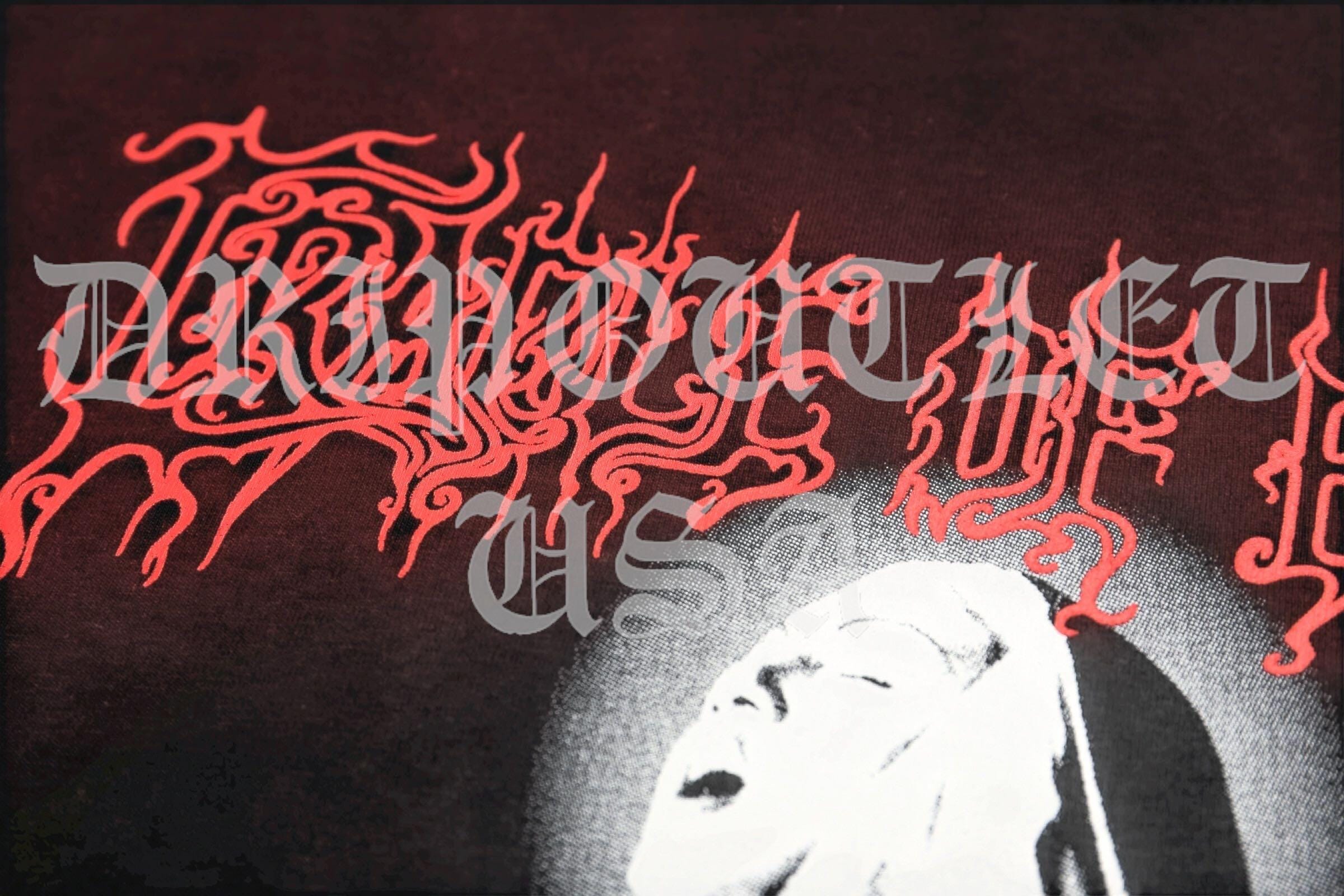 VETEMENTS Vintage Cradle Of Filth Tee-Shirt - Black