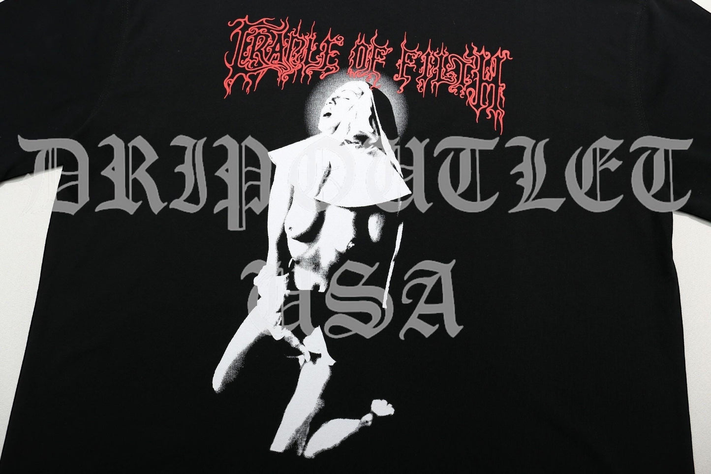 VETEMENTS Vintage Cradle Of Filth Tee-Shirt - Black