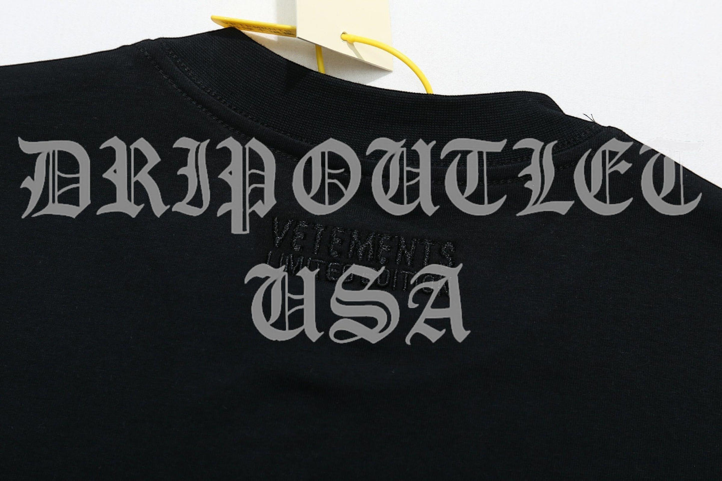 VETEMENTS Vintage Cradle Of Filth Tee-Shirt - Black