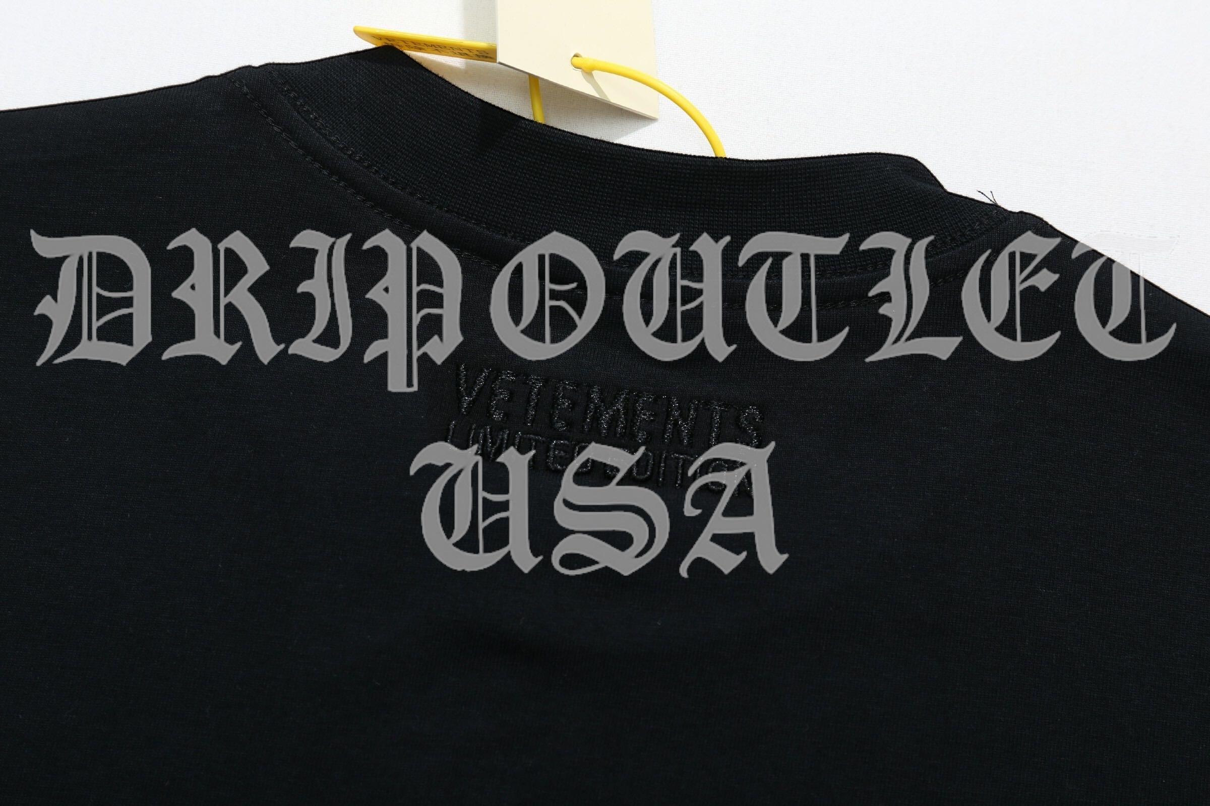 VETEMENTS Vintage Cradle Of Filth Tee-Shirt - Black