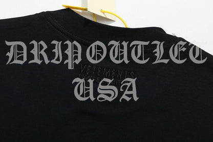 VETEMENTS Vintage Cradle Of Filth Tee-Shirt - Black